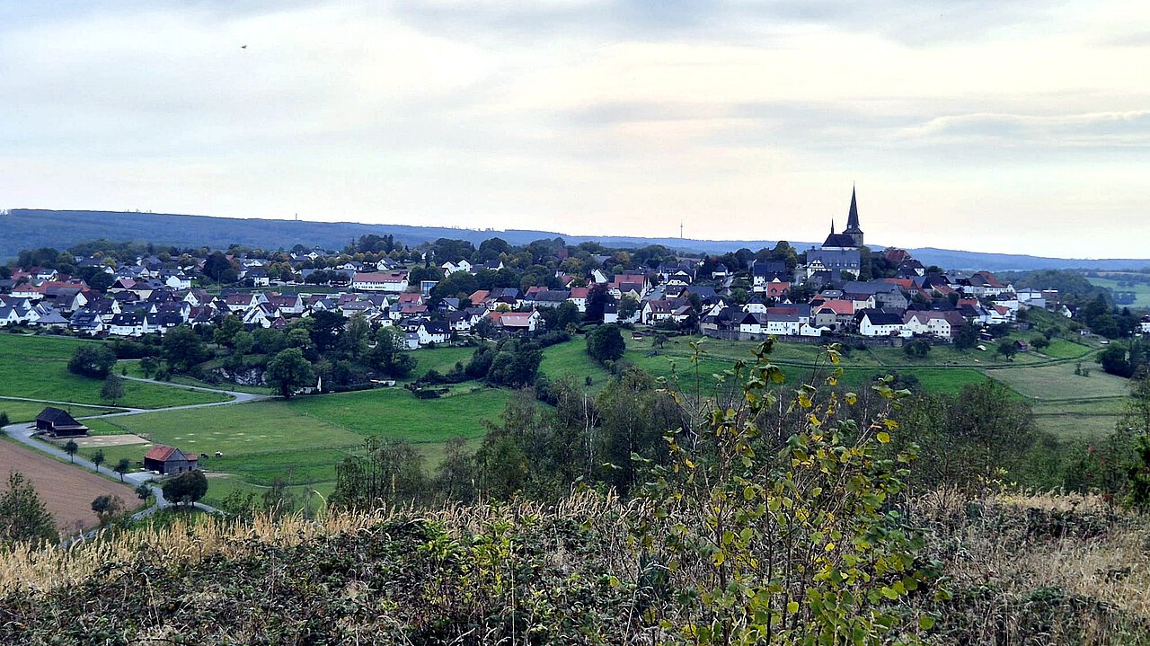 Panoramablick auf Kallenhardt